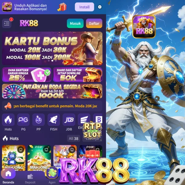 RK88 Slot Anti Rungkad Indonesia