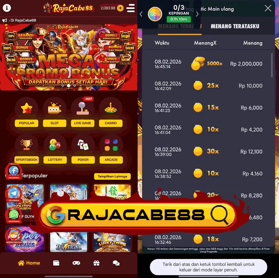 rajacabe88 Unduh